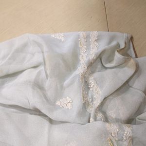 Chikankari Type Kurti With Dupatta