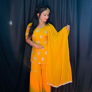 Shara Suit For Haldi