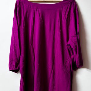 PLUS SIZE Magenta Top 9XL