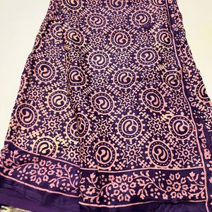 Purple Lehenga With Blouse N Dupata