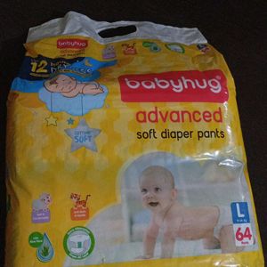 Babyhug Daiper L Size(Fixed Price)