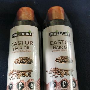 Castor Hair Oil - Pack Of 2