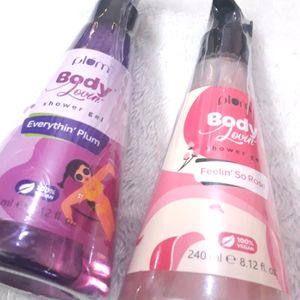 Plum BodyLovin' Fruity & Floral Shower Gel Duo