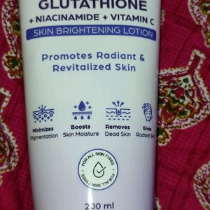 Sanfe Glutathione Niacinamide Brightning Lotion