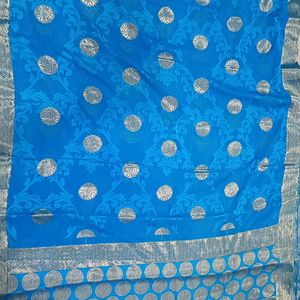 Price Reduced Blue Saree