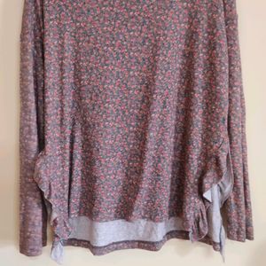 Cute Floral Sweatshirt