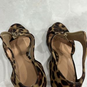 Animal Print Pencil Heel