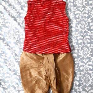 Dhoti Kurta Set/ Traditional Wear 3M Boy