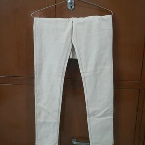 Beige Color Jeans With Affordable Price