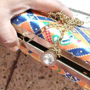 Rajsthani Kala Clutch