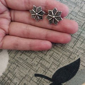 Price Drop:Oxidised Earrings Set Of 6