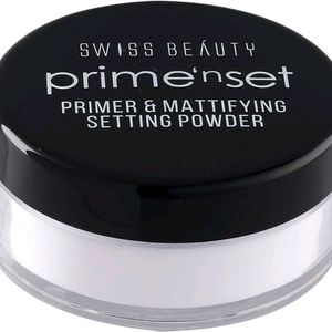 Swiss Beauty Primer Mattifying Setting Powder