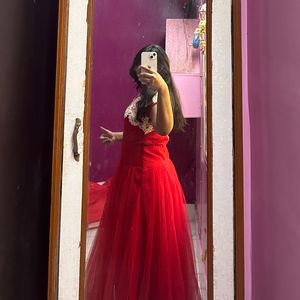 Red Ball Gown