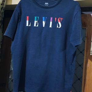 Levis Men's Tshirt (Navy Blue)