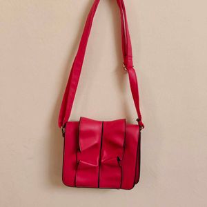 Sling Bag Rose Colour In Good Shape And Condition