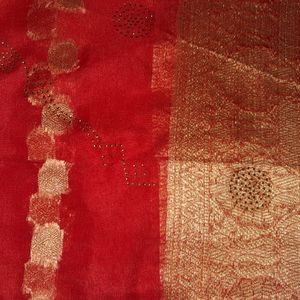 BANARASI ORGANZA SILK SAREE