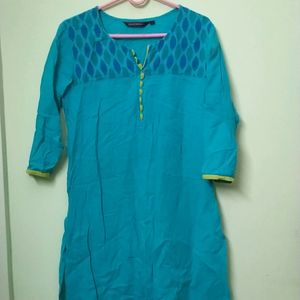 Rangmanch Blue Kurti