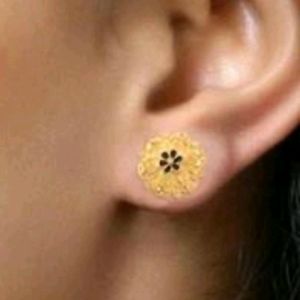 5 pair Earrings Gold New Combo Set