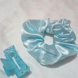 Sky Blue Rubber Band And Clucher