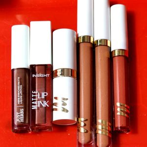 Combo Of 6 Lipsticks