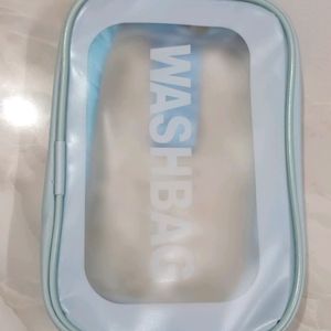 Multipurpose Transparent PVC Zipper Cosmetic Trvl