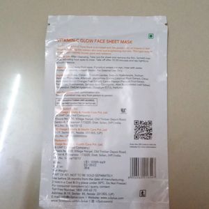 original o3+ professional face mask sheet