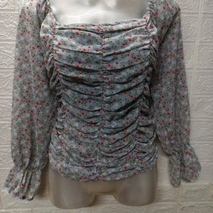 Grey Barbie Top for Medium Size Women