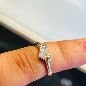 92 silver ring Heart Shape