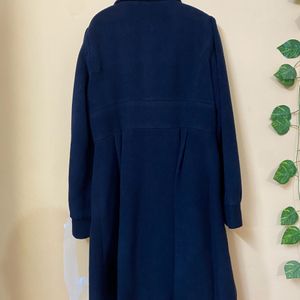 Navy Blue Overcoat