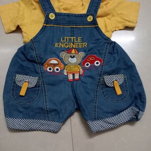 Baby Boy Dungree Set