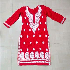 Red Kurti 🛍️