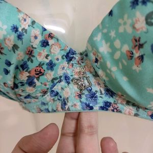 Floral Padded Bra