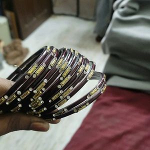 Glass Bangles- Combo