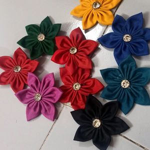 Hand Made Fabric Flowers