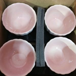 Ceramic Bowls - 4 Piece Set