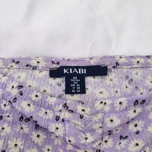 Cute Pastel Kiabi Floral Top