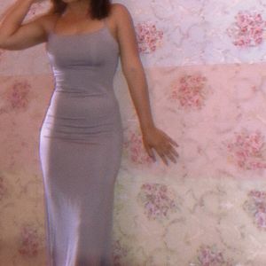 Grey Women Bodycon Dress Bought From New Me