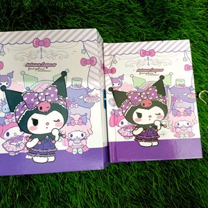 Sanrio Kuromi Lock Diary