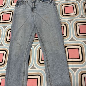 H&m Ankle Length Straight Fit Jeans