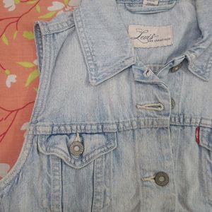 Denim Half Jacket