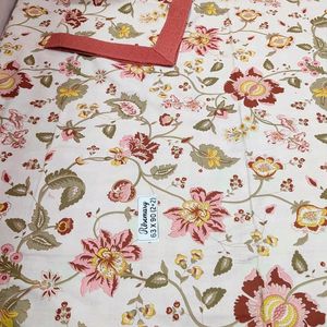 Single Bed Bedsheet Flower Print 🌹🌹