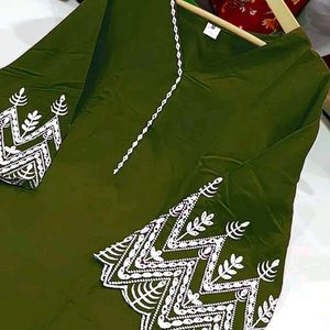 Max Embroidery Kurta Set 🌹🥰