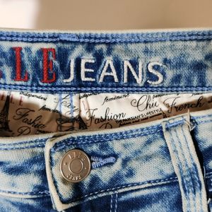 ELLE Washed Slim Jeans In 30inch Waist