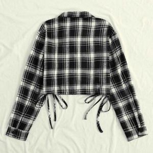 New Check Shirt Top For Women