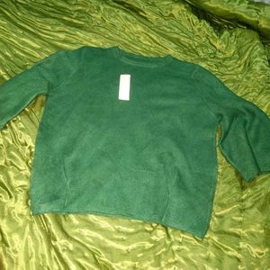 Imported Women Designer Green Sweater Top