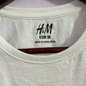 H&M Crop T-shirt For Women