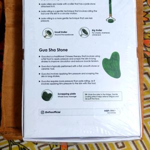 Sealed Pack Real Jade Roller & Gua Sha