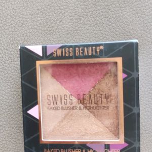 Swiss Beauty Sealed Pack Blush & Highlighter