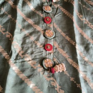 Kurti With Flair Set