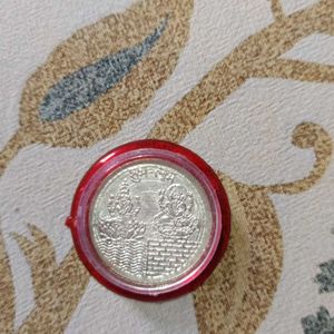 Puja coin Silver Plated High Quality Product